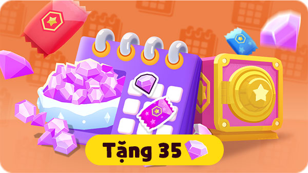 Bảng điểm danh Gói thẻ 30 ngày